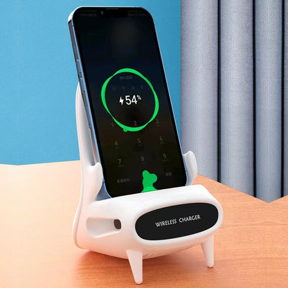 ChargeChair - Mini Chair Wireless Fast Charger Multifunctional Phone Holder