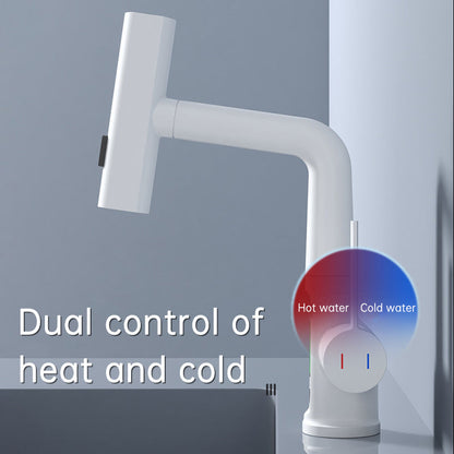 SplashGlow - Multifunctional Bathroom Faucet With LED Temperature Display