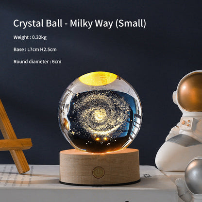 3D Galatic Crystal LED Ball