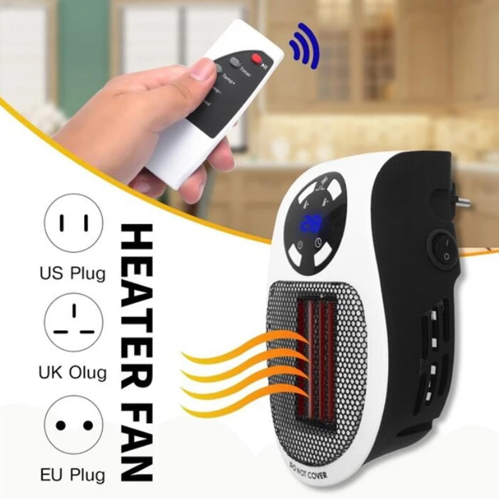 The HandyHeater- Mini Electric Heater w/ Remote