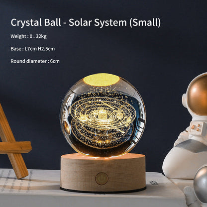 3D Galatic Crystal LED Ball