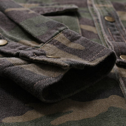 Camouflage Denim Shirt