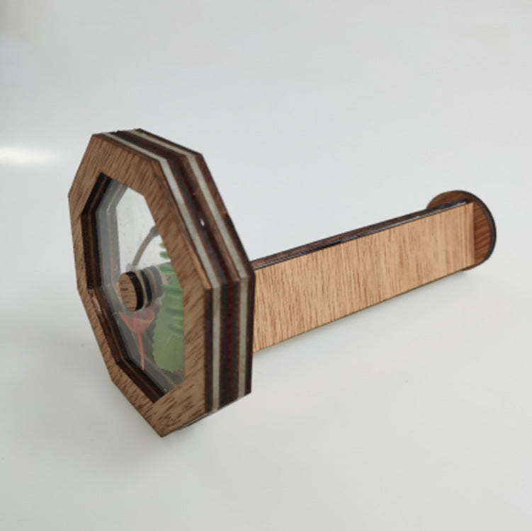 Wooden DIY Rotating Kaleidoscope