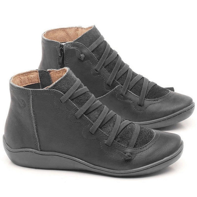 Womens Comfortable Arch-Support Boots