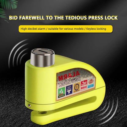GuardianShield™ Controllable Alarm Disc Brake Lock