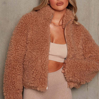 Winter Fluffy Fleece Coat