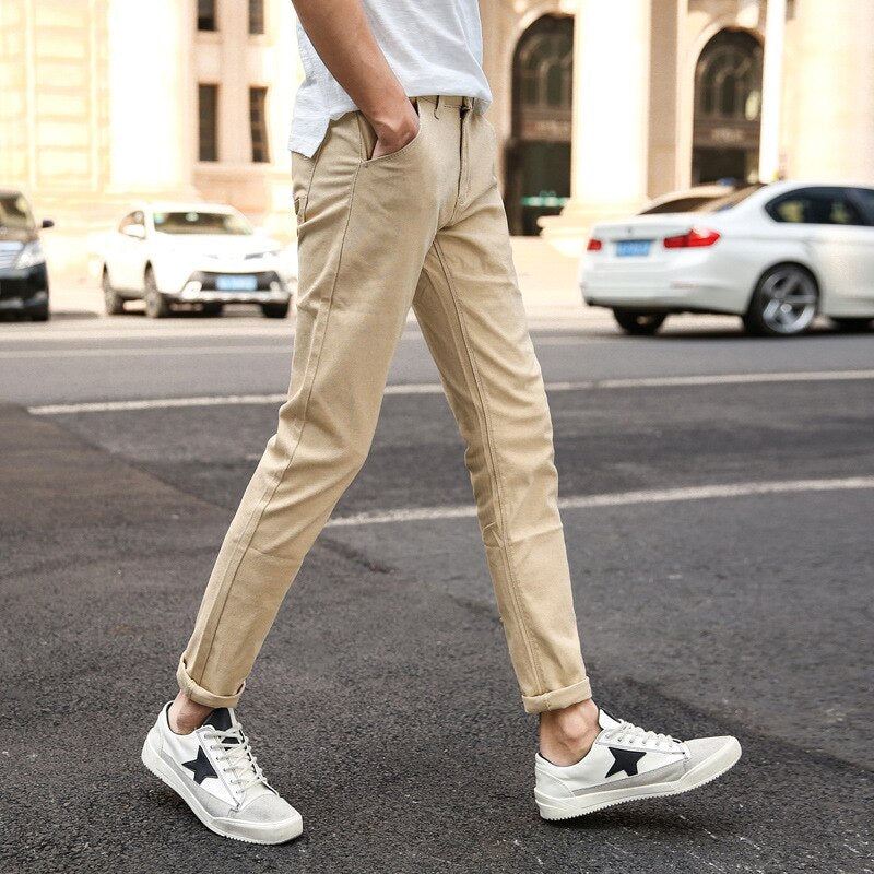 Casual Men's Stretch Trousers