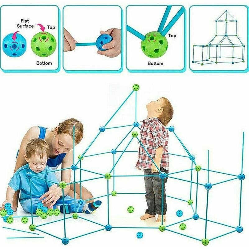 Adventure Builder Kit: 3D Forts, Castles, and Tunnels – The Ultimate Children's Construction Playset