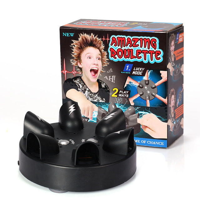 Shock roulette party game