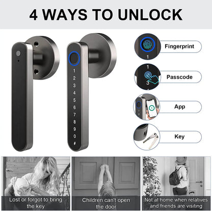 SecureTouch™ Smart Fingerprint Door Lock