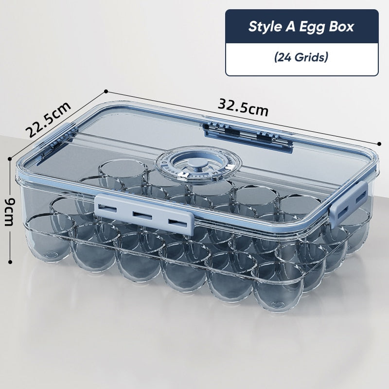 Seal Timer Food Container-3PCS