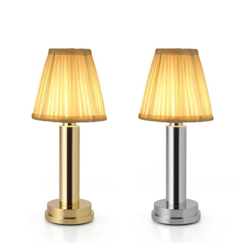 RemiLamp - LED Rechargeable Cordless Metal Table Lamp