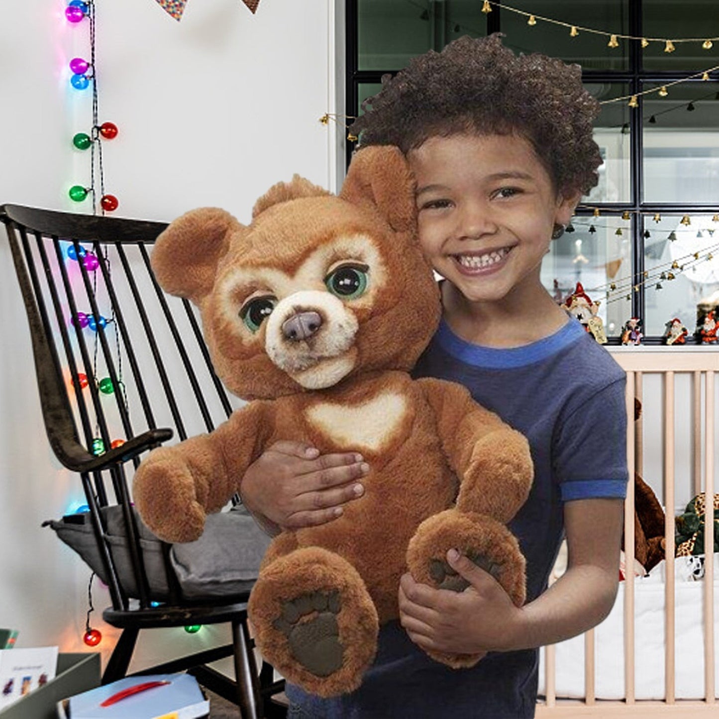 BearBuddy - Curious Bear Interactive Plush Toy