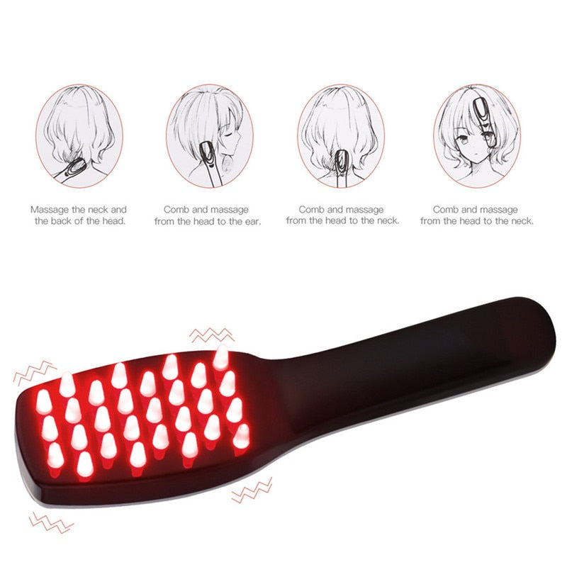 ScalpSpa - 3 In 1 Electric Wireless Infrared Ray Massage Comb