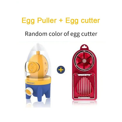 Eggstronaut™ Golden Egg Mixer and Cutter