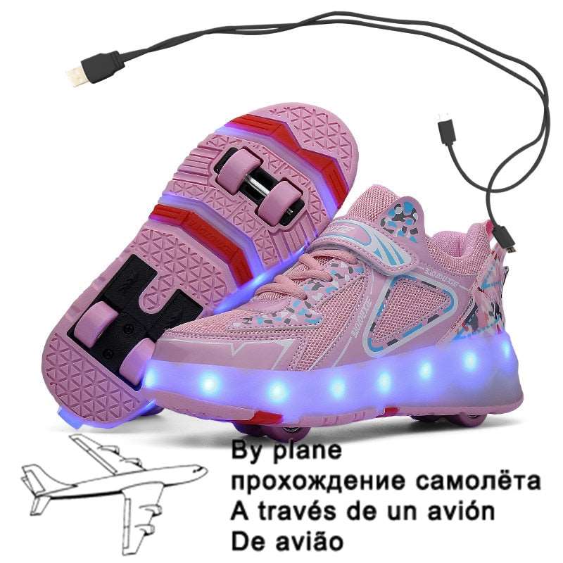 Children Luminous Glider Sneakers
