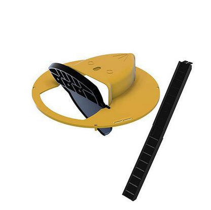 FLIP-N-SLIDE BUCKET LID MOUSE TRAP