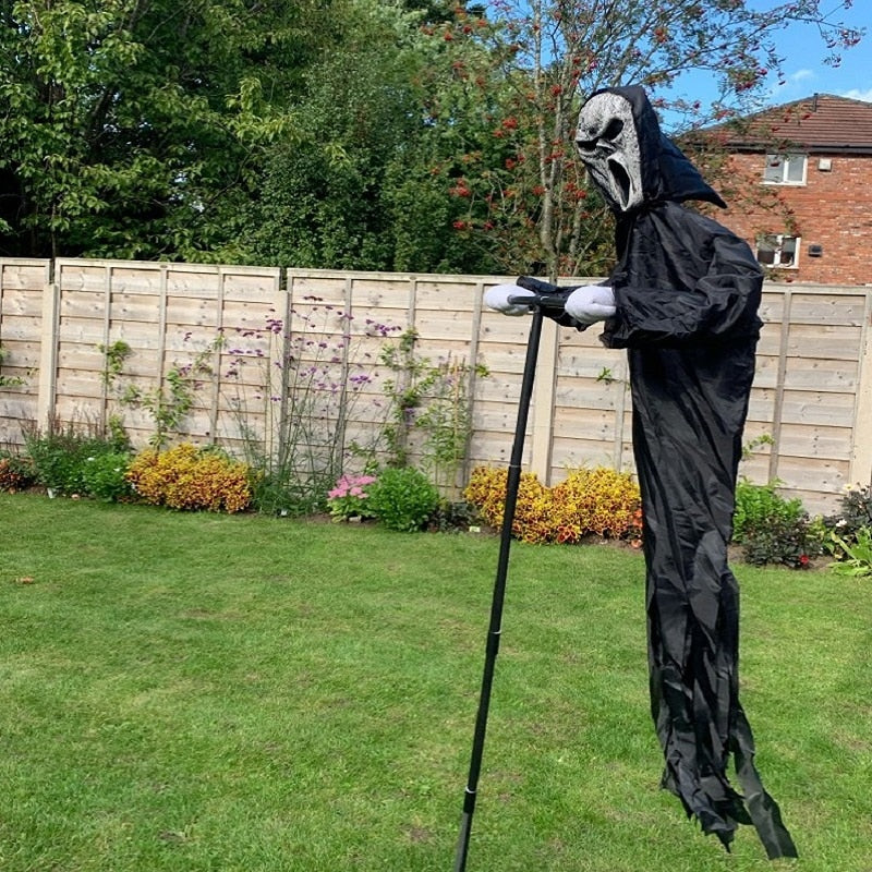 Garden Ghostface Scream Scarecrow