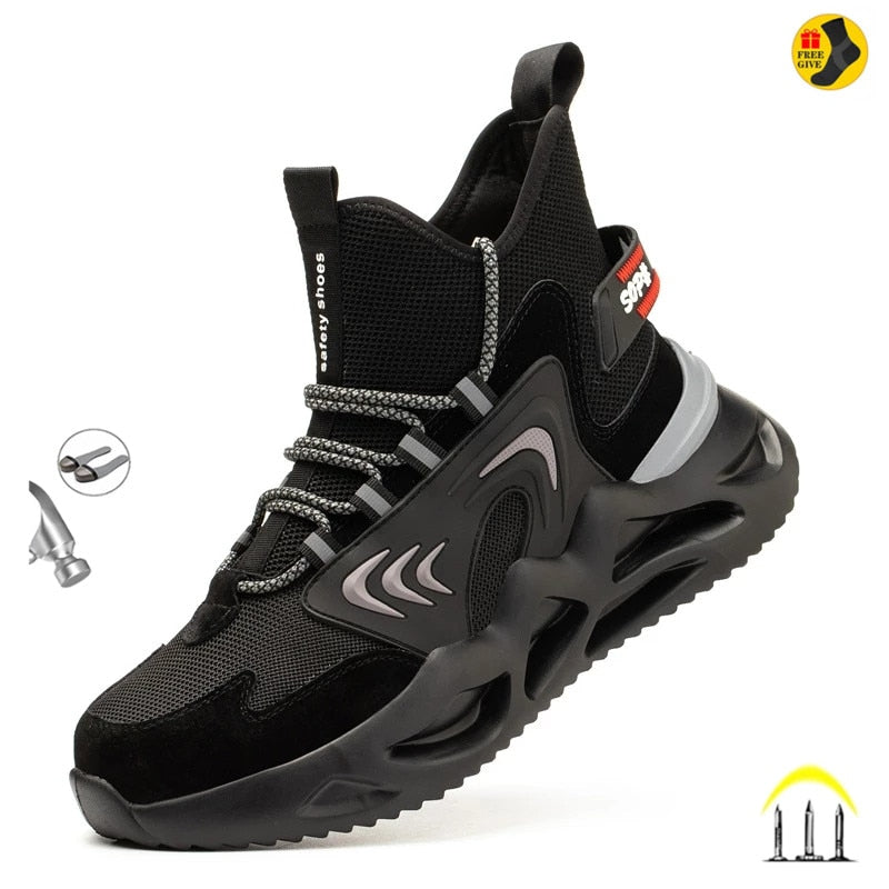 MIGHTYSTEPS - LIGHTWEIGHT INDESTRUCTIBLE STEEL TOE SHOES