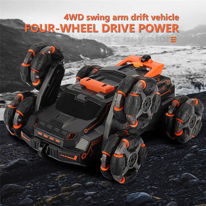 AutoStunt - 6 Wheel New RC Gesture Sensor Stunt Car