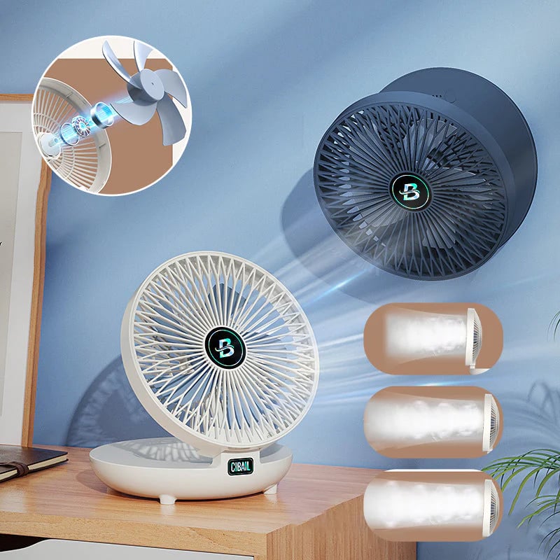 CoolBreezeX™ - The Ultimate USB Charging Mini Fan for All Your Cooling Needs! 💨🌀✨