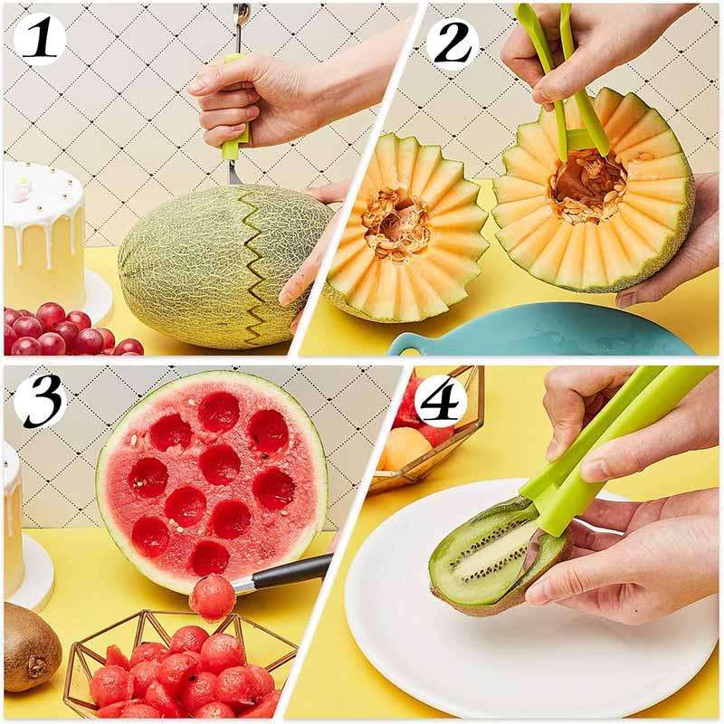 4 In 1 Fruit & Cake Slicer