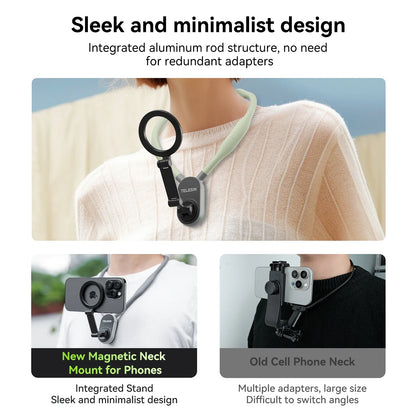 MagSnap - Magnetic Neck Hold Mount Selfie Stick Tripod